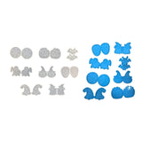 Halloween Earrings Epoxy Resin Mold Ear Pendants Silicone Mould