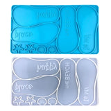 Beach Slipper Silicone Mold for DIY Crafts Making