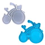 634D Bike Photo Frame Epoxy Resin Mold DIY Crafts
