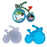 634D Bike Photo Frame Epoxy Resin Mold DIY Crafts