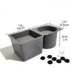 Square Round Resin Succulent Plants Pot Silicones Molds