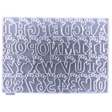 Crown Letters Keychain Mold DIY Crafts Earrings Mold