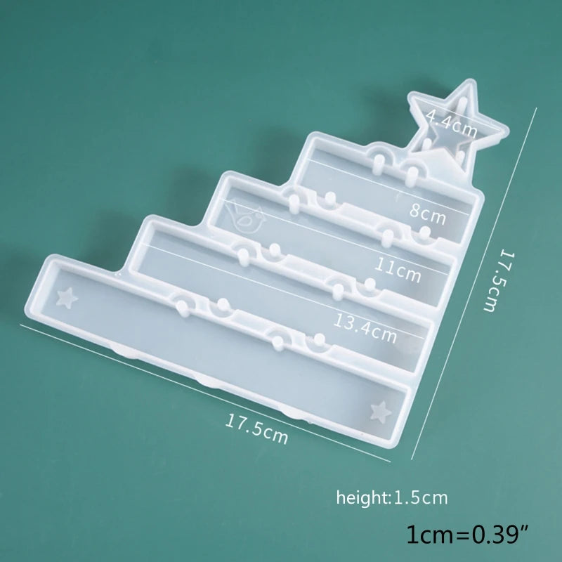 Christmas Theme Pendant Silicone Mold DIY Crafts Decorations