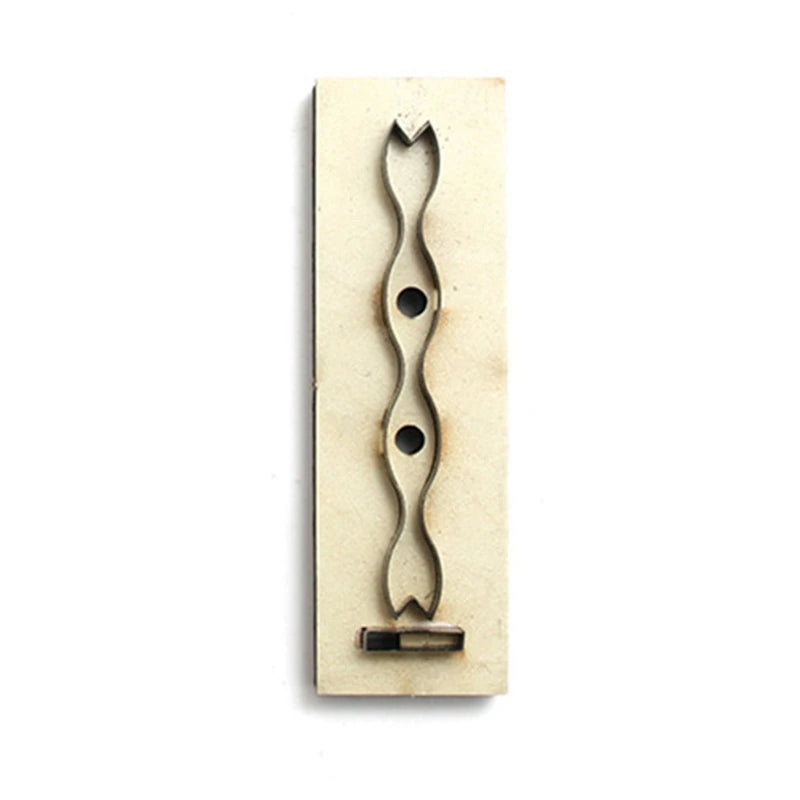 DIY Bow Scrapbook Embossing Wooden Die Cutting Leather Mold