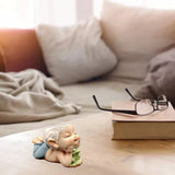Frog Boy Flowerpot Epoxy Resin Mold DIY Craft Pen Holder