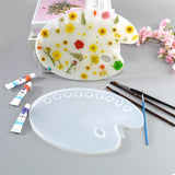 Oval Paint Palette Resin Mold for Artists