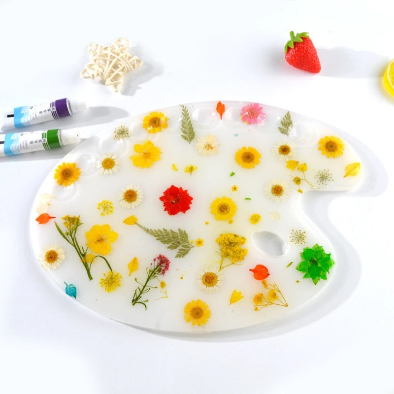 Oval Paint Palette Resin Mold for Artists