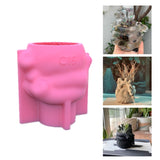 Heart Flowerpot Epoxy Resin Mold DIY Home Decor
