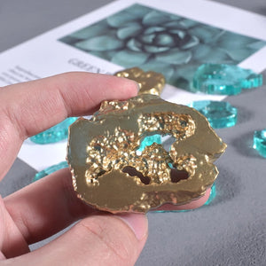 Irregular Crystal Stone Ornaments UV Epoxy Mold