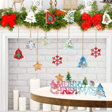 Christmas Letters Ornaments Silicone Mould