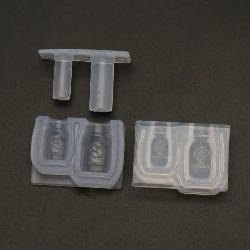 Mini Honey Jar Resin Mold Bottle Pendant Silicone Mold