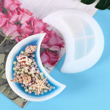 Moon Shaped Dish Mold Storage Box for Resin Casting