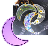 Moon Tray Epoxy Resin Mold Serving Fruit Plate DIY Crafts Casting