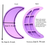 Moon Tray Epoxy Resin Mold Serving Fruit Plate DIY Crafts Casting