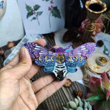 Moth Keychain Epoxy Resin Mold DIY Necklace Pendant