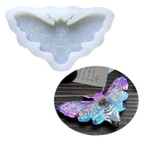 Moth Keychain Epoxy Resin Mold DIY Necklace Pendant