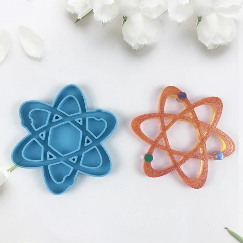 Planet Coaster Epoxy Resin Mold Cup Pad Mat Silicone Mould DIY Crafts Home Decor