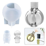 Epoxy Resin Mold Bottle with Lid Storage Jar