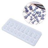 Garloy 3D Chess Silicone Mold Set for Resin Casting & Crafting