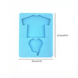 Heart Resin Mould for Jewelry Pendant Keychain