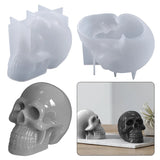 Epoxy Resin Mold for Skull Ornaments Home Decor DIY Crafts