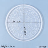 Tarot Astrology Silicone Mould for Crystal Epoxy Resin