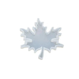 Round Maple Leaf Shape UV Resin Silicone Molds for Coaster DIY Crafts