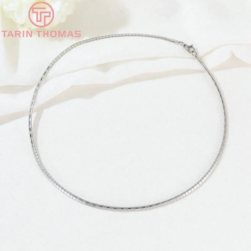 1 Piece Mixed Brass Necklace Chains Bracelet Chains High Jewelry Accessories