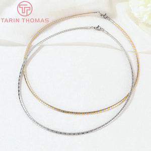 1 Piece Mixed Brass Necklace Chains Bracelet Chains High Jewelry Accessories