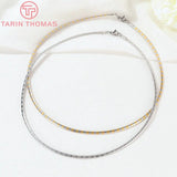 1 Piece Mixed Brass Necklace Chains Bracelet Chains High Jewelry Accessories