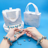 63Pcs Children Charm Bracelet DIY Kit Beads Jewelry Supplies Kid Bracelet