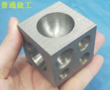 63mm Square Dapping Block for Jewelry Making Handcrafted Tools