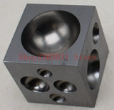 63mm Steel Dapping Tools Dapping Block Square Polished Doming Punch Tool