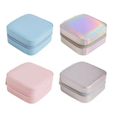 649D High Capacity Girl Jewelry Box Flannel Storage Bag