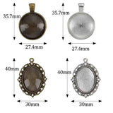 Dainty Romantic Oval/Round Gem Shape Punk Necklace for Women and Girls