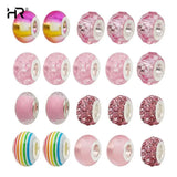 64pcs Jewelry Making Kit DIY Charm Bracelet Necklaces Set Beads Child Bracelet
