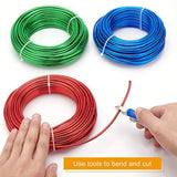 65' 7 Gauge Aluminum Wire for Bonsai Trees Floral Crafts