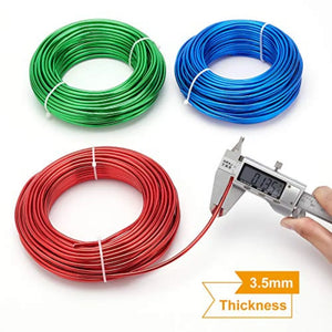 65' 7 Gauge Aluminum Wire for Bonsai Trees Floral Crafts