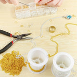 65ft 2mm Chain Roll with Clasps for Necklace, Bracelet