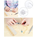 65ft 2mm Jewelry Chain Roll with Jump Rings and Lobster Clasps