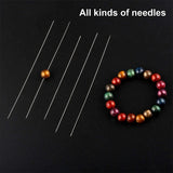 65 Beading Needles Set 4 Sizes Long Straight Embroidery Needles 85LF