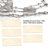 65% Silver Solder Plate Jewelry Welding Blade Tool Soldering Pieces Q