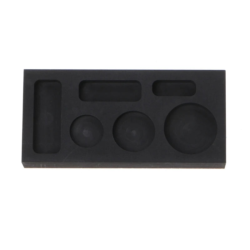 Graphite Casting Ingot Mold Coin Combo Metal Casting Refining Scrap Bar