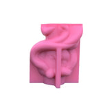 Long-haired Girl Concrete Silicone Mold for Flowerpot Clay Cement Plaster DIY