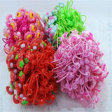 65Pcs Baby Headband Flower Hair Band Animal Pattern Hair Ropes