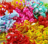 65Pcs Baby Headband Flower Hair Band Animal Pattern Hair Ropes