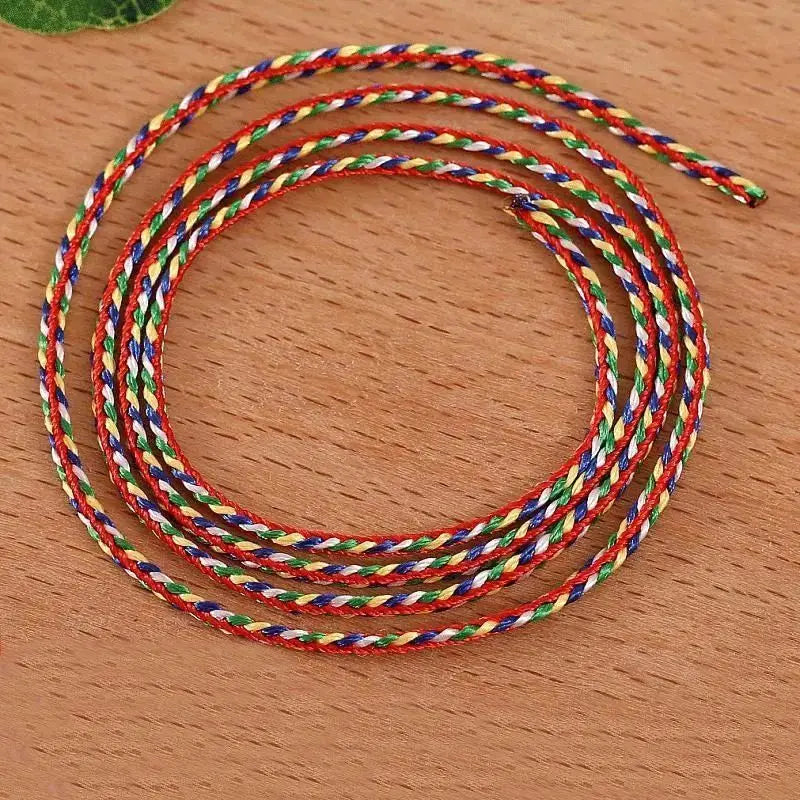 Colorful Dragon Boat Rope Bracelet Hand-Woven Jewelry
