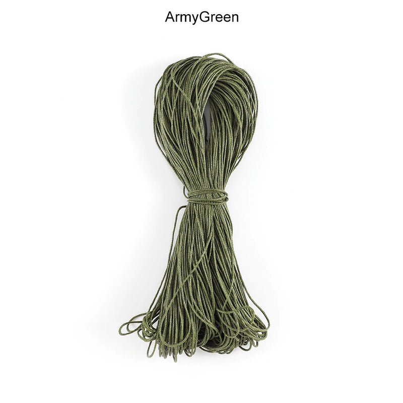 65m Polyester Braided Rope for DIY Jewelry Making