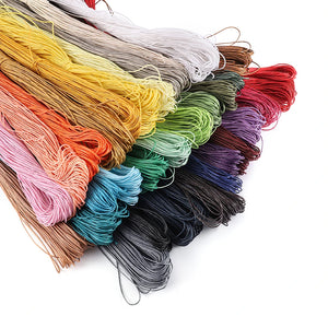 65m Polyester Braided Rope for DIY Jewelry Making