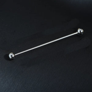 65mm Copper Ball Collar Clips Needle Brooch Pin Tie Clip Collar Clasp